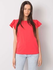 Naiste T-särk Shaniece 292005803, punane hind ja info | Naiste T-särgid, topid | kaup24.ee