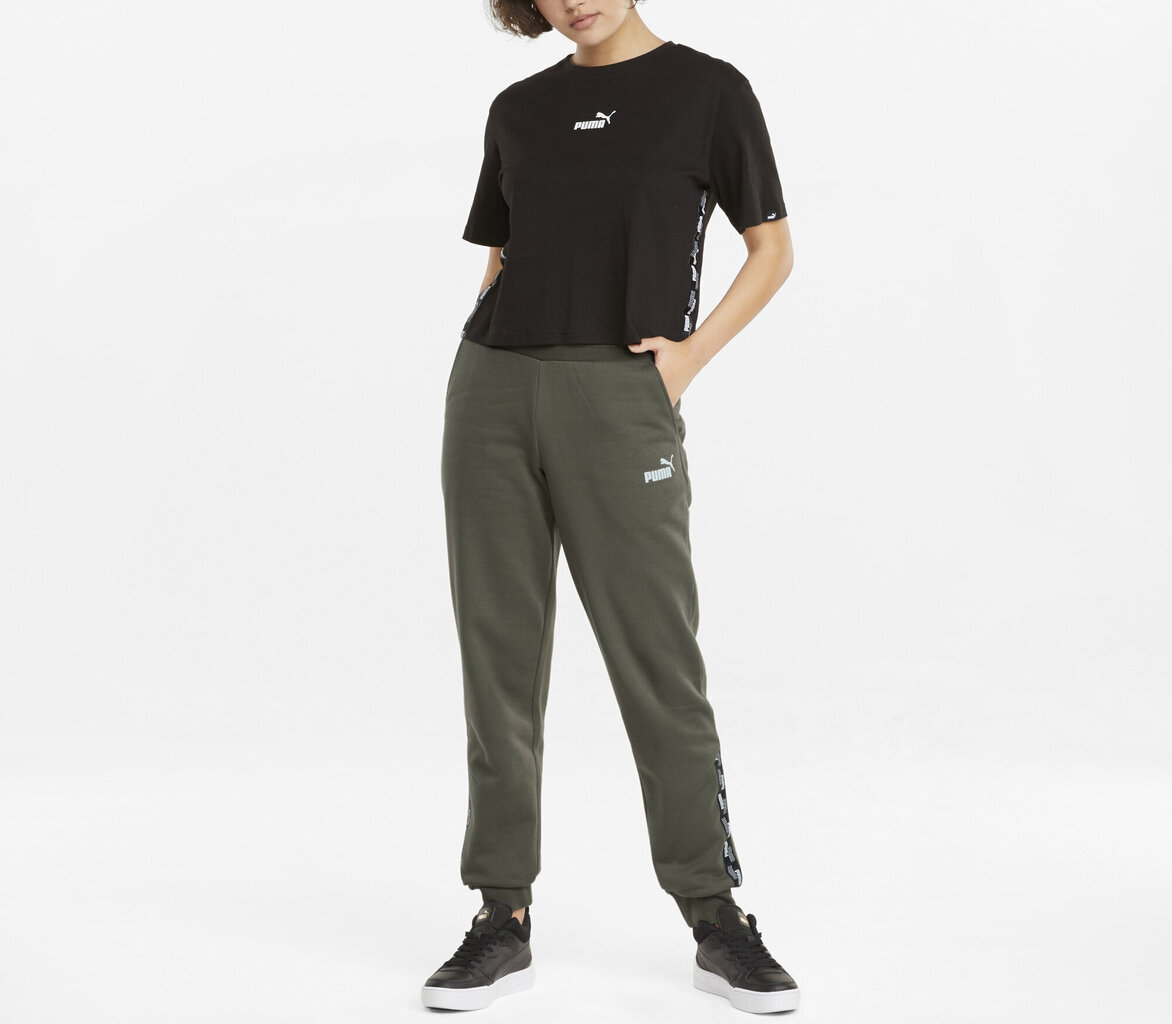 Puma Püksid Power Pants Fl Khaki 589546 44/M цена и информация | Naiste püksid | kaup24.ee