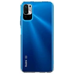 Fusion Ultra Back Case 1 mm Прочный Силиконовый чехол для Xiaomi Redmi Note 10 5G / Poco M3 Pro Прозрачный цена и информация | Чехлы для телефонов | kaup24.ee