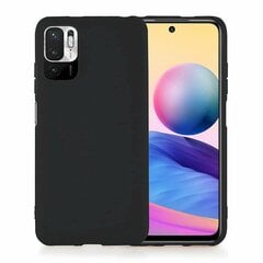 Fusion soft matte case silikoonist ümbris Xiaomi Redmi Note 10 5G / Poco M3 Pro mustale hind ja info | Telefoni kaaned, ümbrised | kaup24.ee