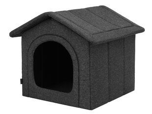 Hobbydog будка Black Ecolen R6, 72x76 см цена и информация | Лежаки, домики | kaup24.ee