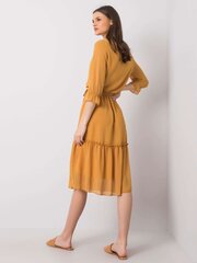 Naiste kleit Lamire, kollane hind ja info | Kleidid | kaup24.ee