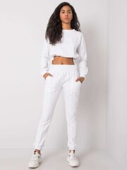 Спортивный комплект для женщин Laila, белый цена и информация | Спортивная одежда для женщин | kaup24.ee