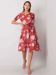 Naiste kleit Audette 292002115, punane цена и информация | Платья | kaup24.ee
