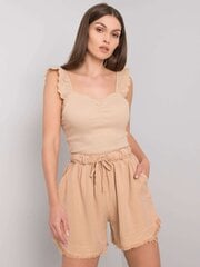 Naiste lühikesed püksid Jeynissa 292007185, pruun hind ja info | Naiste lühikesed püksid | kaup24.ee