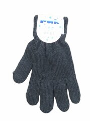 Перчатки детские Rak R-025, черные цена и информация | Зимняя одежда для детей | kaup24.ee