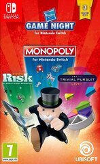 Nintendo Switch mäng Hasbro Game Night incl. Monopoly, Risk and Trivial Pursuit hind ja info | Arvutimängud, konsoolimängud | kaup24.ee