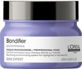 Sära andev mask blondidele juustele L'Oreal Professionnel Serie Expert Blondifier 250 ml цена и информация | Маски, масла, сыворотки | kaup24.ee