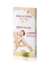 Восковые полоски для тела Cera di Cupra, 20 шт. цена и информация | Средства для депиляции | kaup24.ee