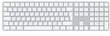 Magic Keyboard with Touch ID and Numeric Keypad for Mac computers with Apple silicon - Russian - MK2C3RS/A цена и информация | Klaviatuurid | kaup24.ee