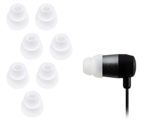 Xcessor EARBUD-DUAL-8-MEDIUM цена и информация | Аксессуары для наушников | kaup24.ee