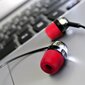 Asendusasenduskõrvaotsad (vaht) Xcessor FX3.0. 8 tk. Suurus: väike, punane hind ja info | Kõrvaklappide tarvikud | kaup24.ee