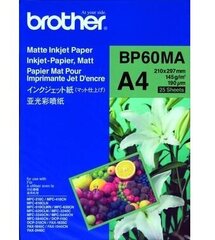 Fotopaber Brother BP60MA A4 Matt (25 tk), BP60MA hind ja info | Printeritarvikud | kaup24.ee