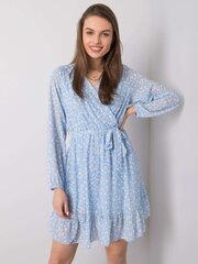 Naiste kleit Eunika, sinine hind ja info | Kleidid | kaup24.ee