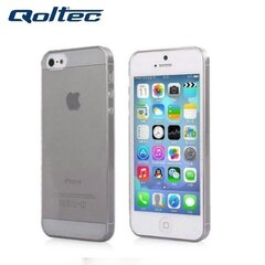 Qoltec 51269 Ультра тонкий 0.3mm Чехол-крышка для Apple iPhone 5 5S SE Прозрачный цена и информация | Чехлы для телефонов | kaup24.ee