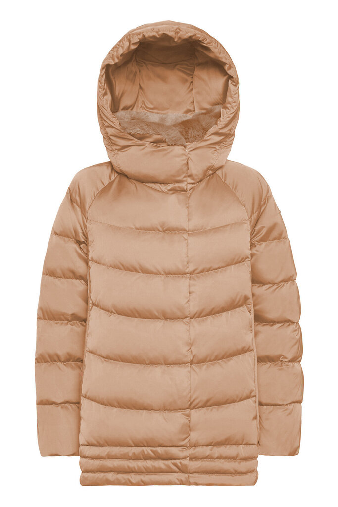 Naiste sulejope Geox Chloo Mid Parka, pruun hind ja info | Naiste joped ja parkad | kaup24.ee