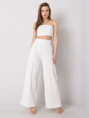 Naiste püksid Santiago 292024104, valge hind ja info | Naiste püksid | kaup24.ee