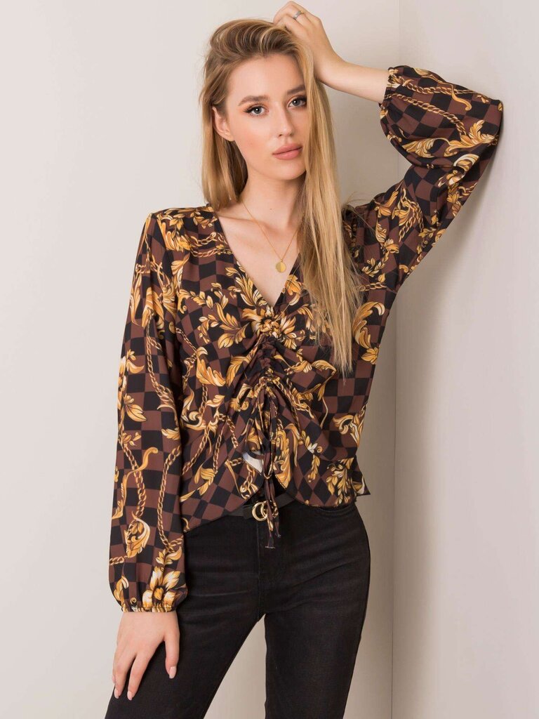 Naiste pluus Blaire, pruun hind ja info | Naiste pluusid, särgid | kaup24.ee