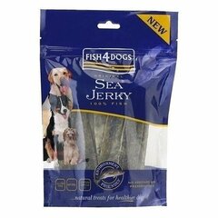 F4D KOERA MAIUS SEA JERKY SKINNY STRIPS 100G hind ja info | Maiustused koertele | kaup24.ee