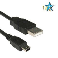 HQ Universal Mini USB 5Pin Data Cable for GPS Tablet Phone (Nokia DKE-2 analog) (OEM) hind ja info | Mobiiltelefonide kaablid | kaup24.ee
