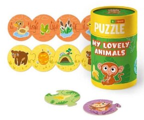 Pusle Esmaspäev Puzzle Minu armsad loomad, 24 hind ja info | Pusled | kaup24.ee