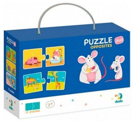 Puzzle Dodo vastandid, 24 p. hind ja info | Pusled | kaup24.ee