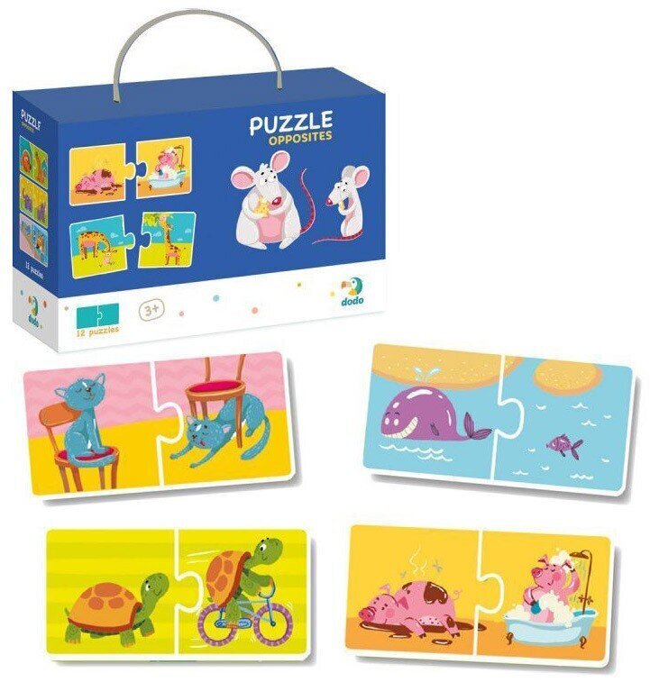 Puzzle Dodo vastandid, 24 p. hind ja info | Pusled | kaup24.ee