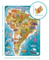 Пазл с рамкой Dodo Южная Америка, 53 д. цена и информация | Пазлы | kaup24.ee