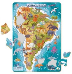 Пазл с рамкой Dodo Южная Америка, 53 д. цена и информация | Пазлы | kaup24.ee