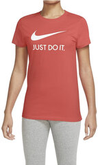 Nike Pluusid Nsw Tee Jdi Slim Coral CI1383 814/S цена и информация | Женские футболки | kaup24.ee