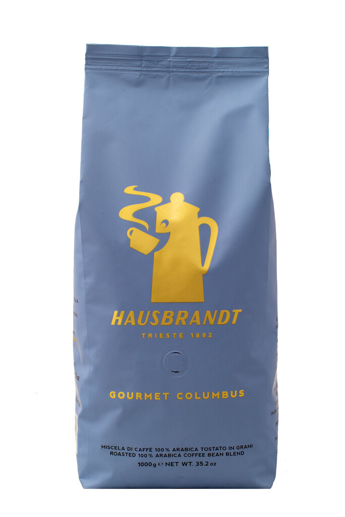 Kohv Hausbrandt Gourmet Columbus beans 1kg NEW hind ja info | Kohv, kakao | kaup24.ee