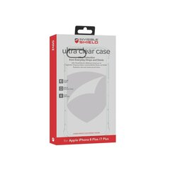 Чехол ZAGG Invisibleshield Ultra clear case для Iphone 8 Plus / 7 Plus, прозрачный цена и информация | Чехлы для телефонов | kaup24.ee