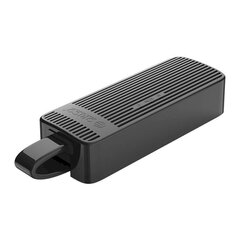 Orico USB 3.0 to RJ45 network adapter (black) цена и информация | Адаптер Aten Video Splitter 2 port 450MHz | kaup24.ee