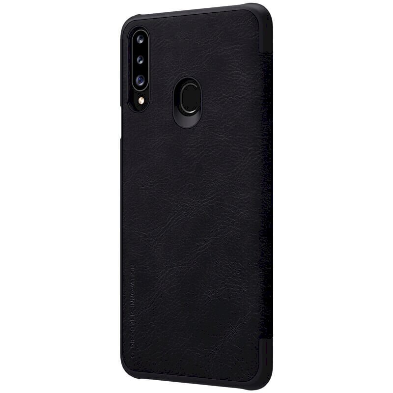 Nillkin Qin Book Case for Samsung Galaxy A20s Black hind ja info | Telefoni kaaned, ümbrised | kaup24.ee