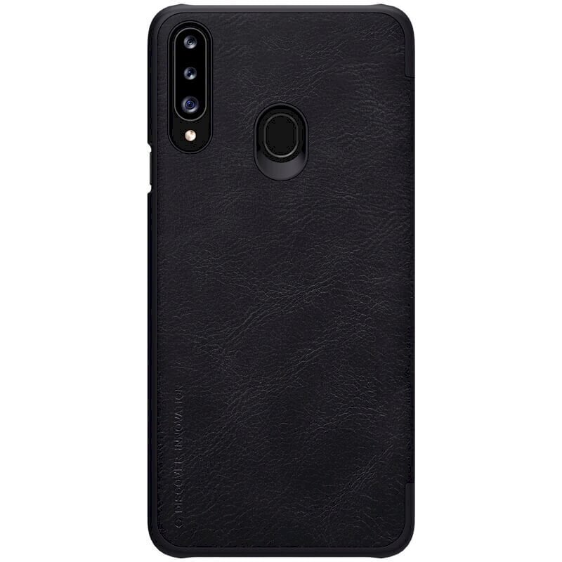 Nillkin Qin Book Case for Samsung Galaxy A20s Black hind ja info | Telefoni kaaned, ümbrised | kaup24.ee