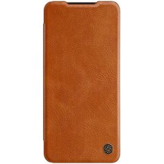 Nillkin Qin Book Case for Samsung Galaxy A22 4G Brown hind ja info | Telefoni kaaned, ümbrised | kaup24.ee