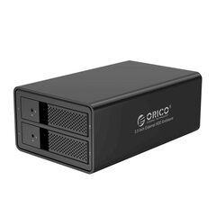 Hard Drive Enclosure Orico for 2 bay 3.5" HDD USB 3.0 Type B цена и информация | Адаптеры и USB-hub | kaup24.ee