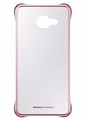 Kaitseümbris Läbipaistev kate Samsung Galaxy A310 jaoks, roosa цена и информация | Чехлы для телефонов | kaup24.ee