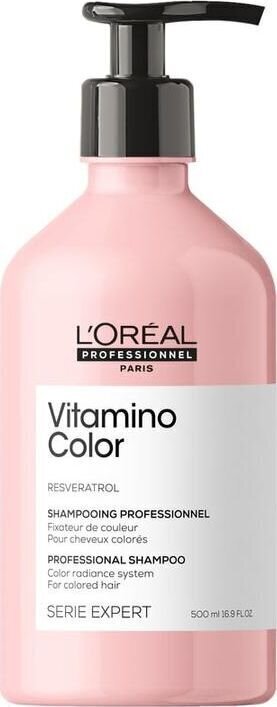 Šampoon värvitud juustele L'Oreal Professionnel Serie Expert Vitamino Color 500 ml hind ja info | Šampoonid | kaup24.ee