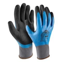 Sinised GRIP kindad, suurus XL цена и информация | Рабочие перчатки | kaup24.ee