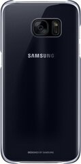 Samsung kaitsekest Clear Cover (Galaxy S7 Edge) must hind ja info | Telefoni kaaned, ümbrised | kaup24.ee