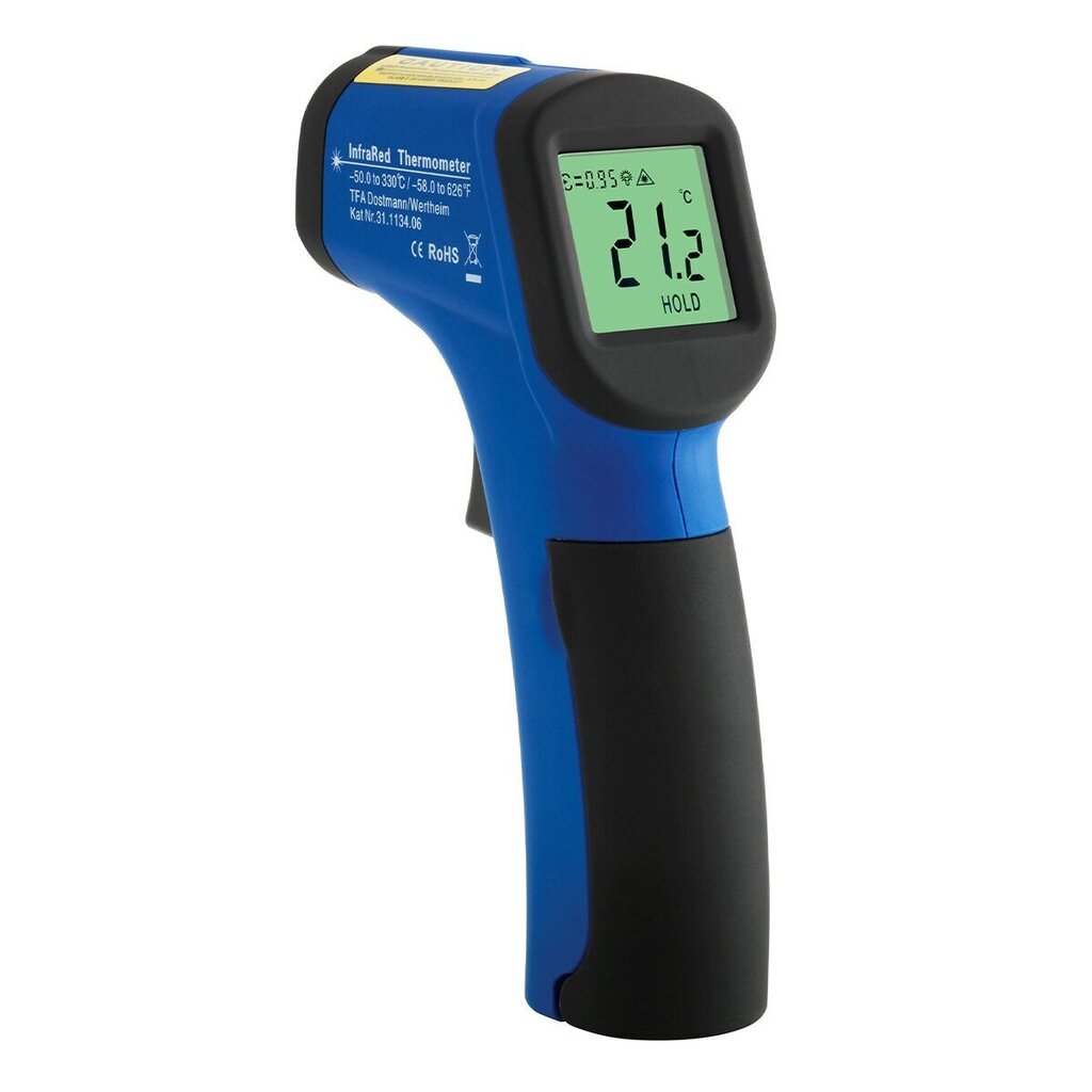 Infrapuna termomeeter TFA Scantemp 330 цена и информация | Mõõdikud (niiskus, temp, pH, ORP) | kaup24.ee