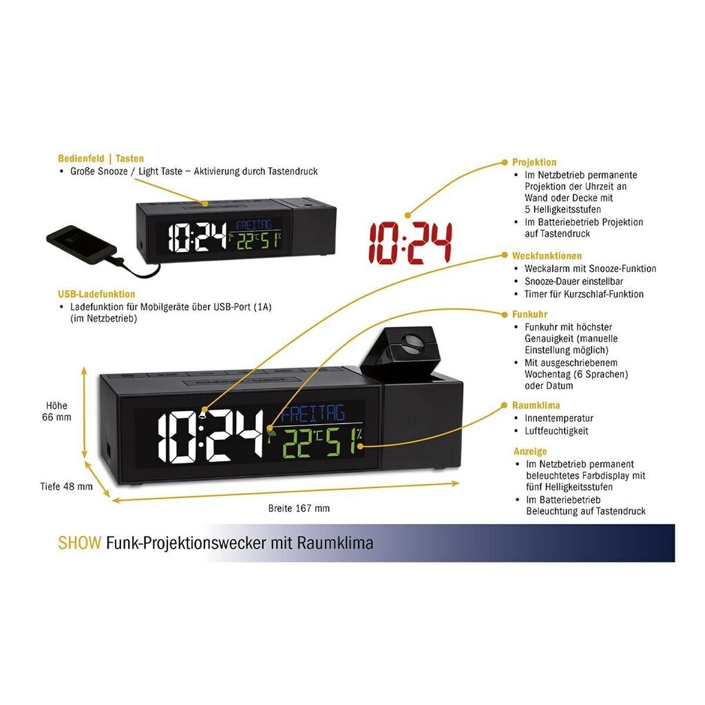 Multifunktsionaalne seade TFA show hind ja info | Ilmajaamad, termomeetrid | kaup24.ee