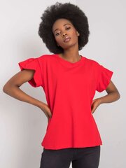 Женская футболка Ansley 292000973, красная. цена и информация | Футболка женская | kaup24.ee