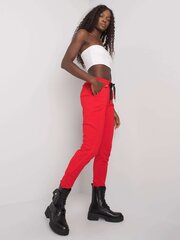 Naiste vabaajapüksid Hadley 292035622, punane hind ja info | Naiste püksid | kaup24.ee