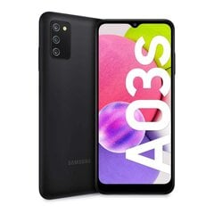 Samsung Galaxy A03s 3/32GB Dual SIM SM-A037GZKNEUE Black цена и информация | Мобильные телефоны | kaup24.ee