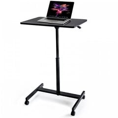 Tatkraft Focus Airlift Sit-Stand mobiilne ergonoomiline arvutilaud цена и информация | Компьютерные, письменные столы | kaup24.ee