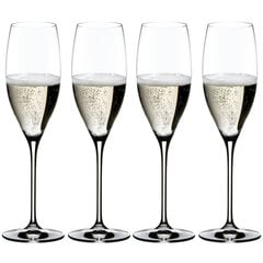 Riedel Vinum Šampanja/veiniklaas Cuvée Prestige, 4 tk hind ja info | Klaasid, tassid ja kannud | kaup24.ee