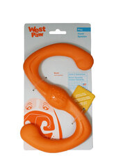 Kummist koeramänguasja West Paw, oranž, 20 cm hind ja info | Mänguasjad koertele | kaup24.ee