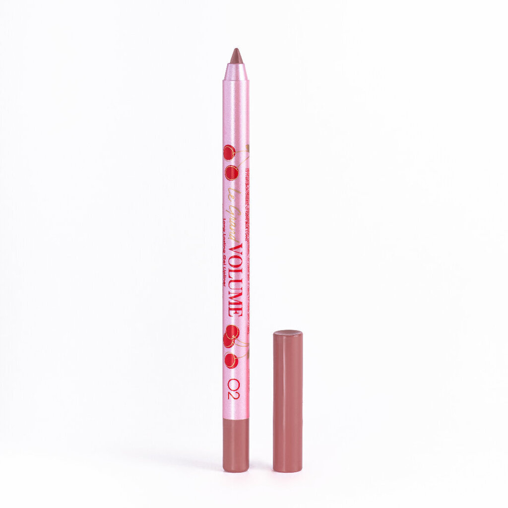 Vivienne Sabo Long Lasting Gel Lipliner Le Grand Volume huulelainer, 02 Warm nude цена и информация | Huulepulgad, -läiked, -palsamid, vaseliin | kaup24.ee